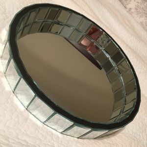 Mirrored Vanity Tray